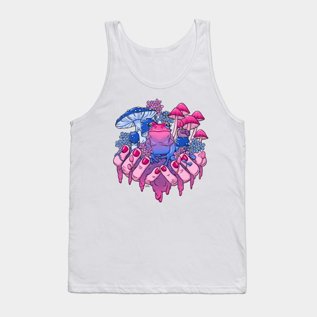 Bisexual Frog Fungi Handful Tank Top by lrmackay